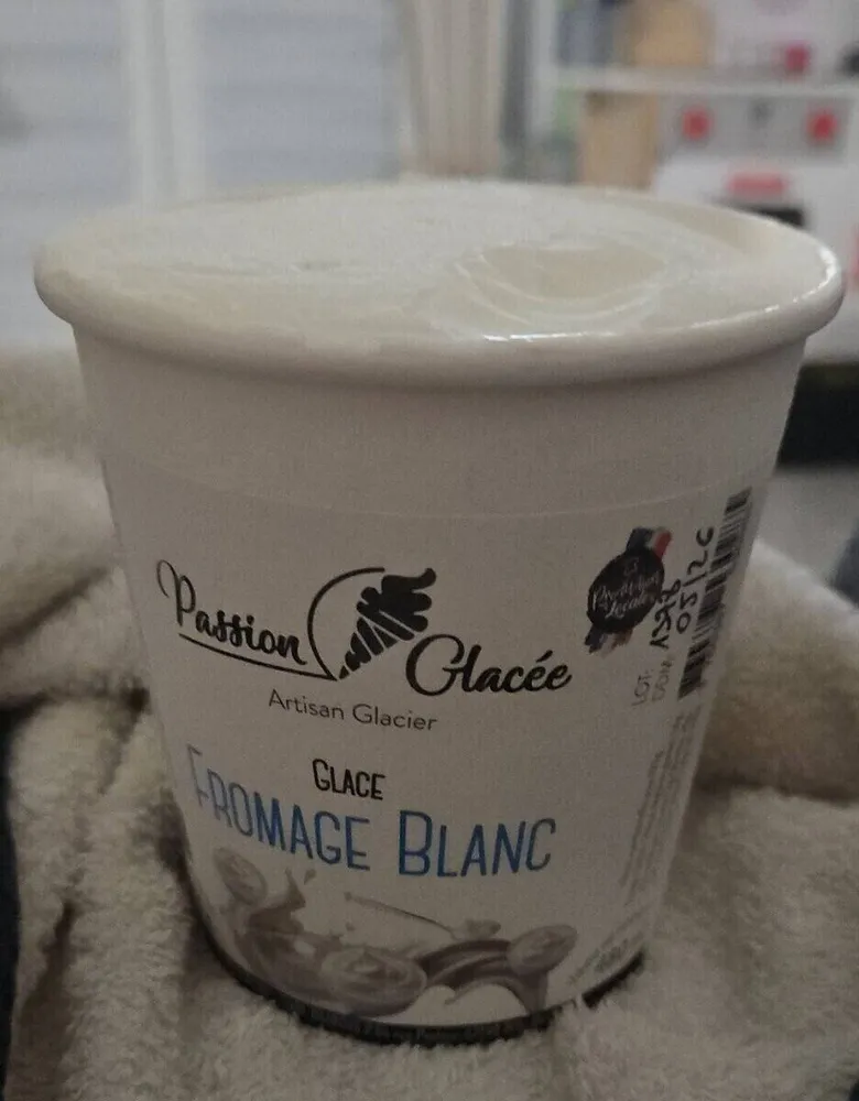 Glace fromage blanc