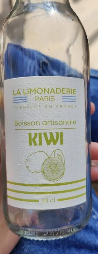 Limonade artisanale au kiwi