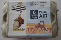 Œufs frais plein air