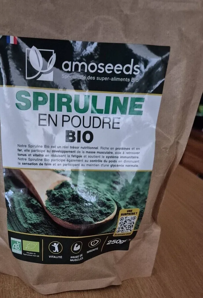 Spiruline en pourdre bio