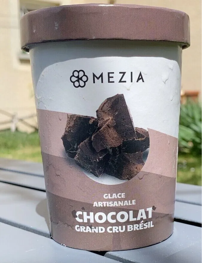 Glace artisanale Chocolat Grand cru Bresil