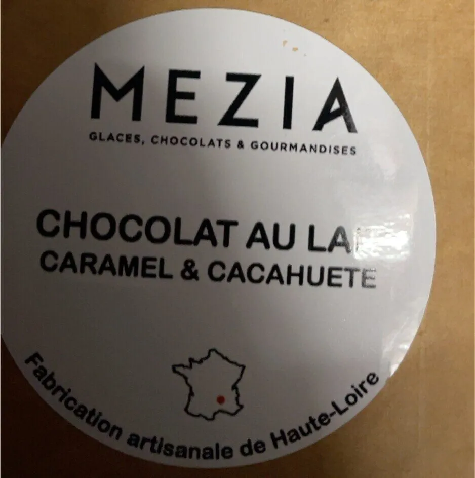 CHOCOLAT AU LAIT CARAMEL & CACAHUETE