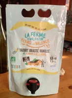 Yaourt brassé vanille