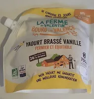 YAOURT BRASSÉ VANILLE FERMIER ET ÉQUITABLE