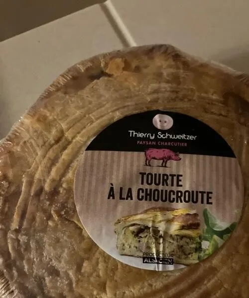 Tourte choucroute