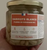 Haricots blancs conserve en conversion bio