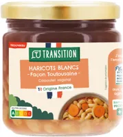 Haricots blancs cuisinés dans une sauce façon toulousaine