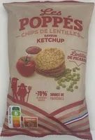 Chips de lentilles au ketchup