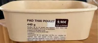 Pad thaï poulet
