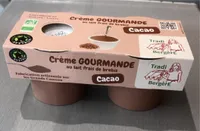 Crème gourmande au lait de brebis Cacao