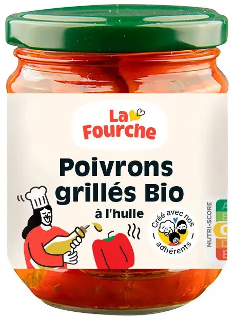 Poivrons grillés bio