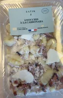 Gnocchis a la carbonara