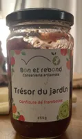 Trésor du jardin Confiture de framboise