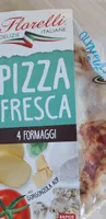 Pizza fresca 4 formaggi
