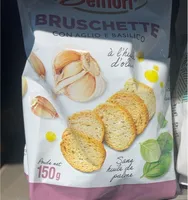 BRUSCHETTE CON AGLIO E BASILICO