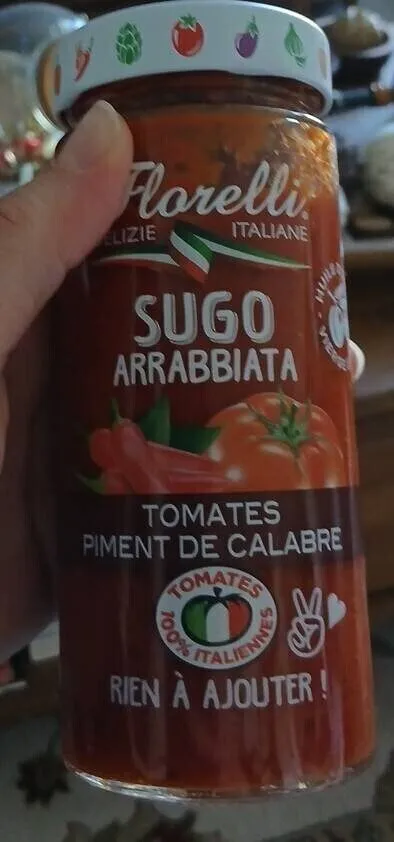 Sugo Arrabbiata tomates piment de Calabre