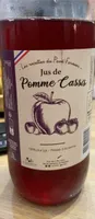 Jus de cassis pomme