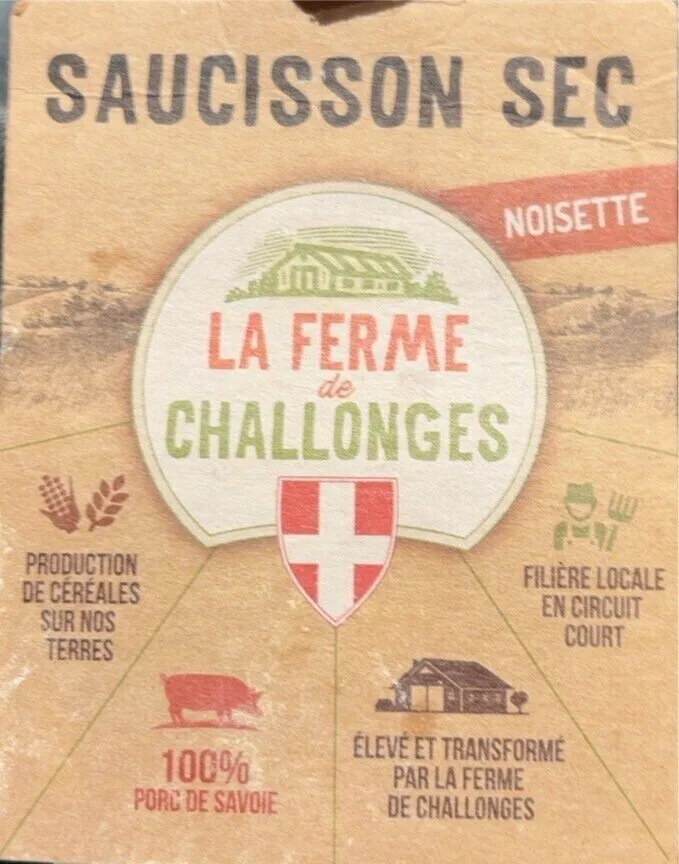 Saucisson sec noisette