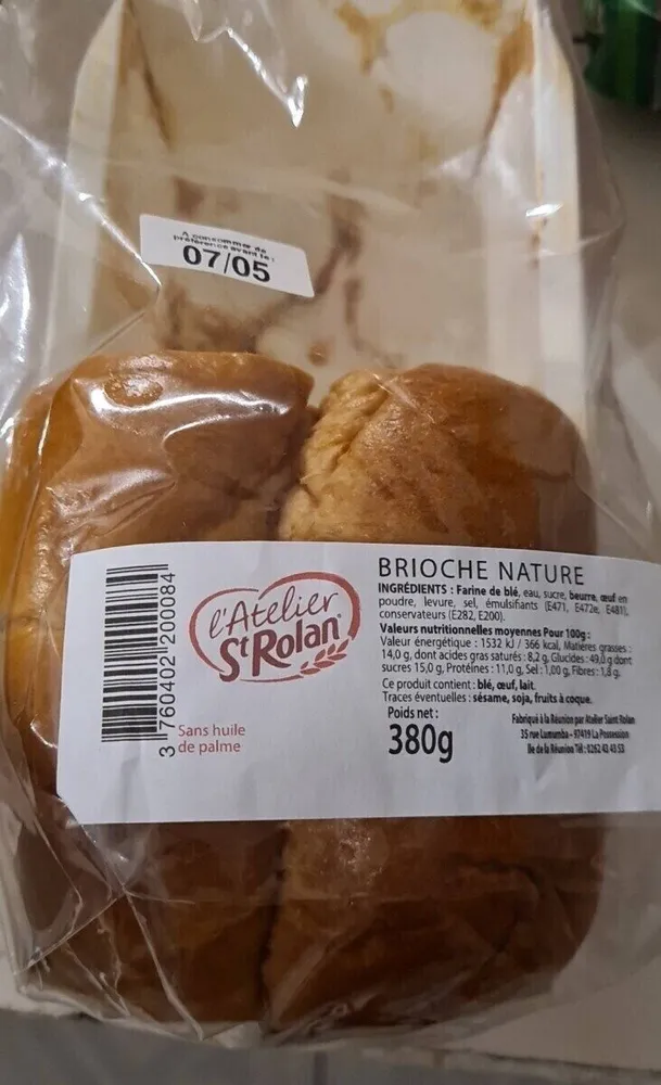Brioche nature