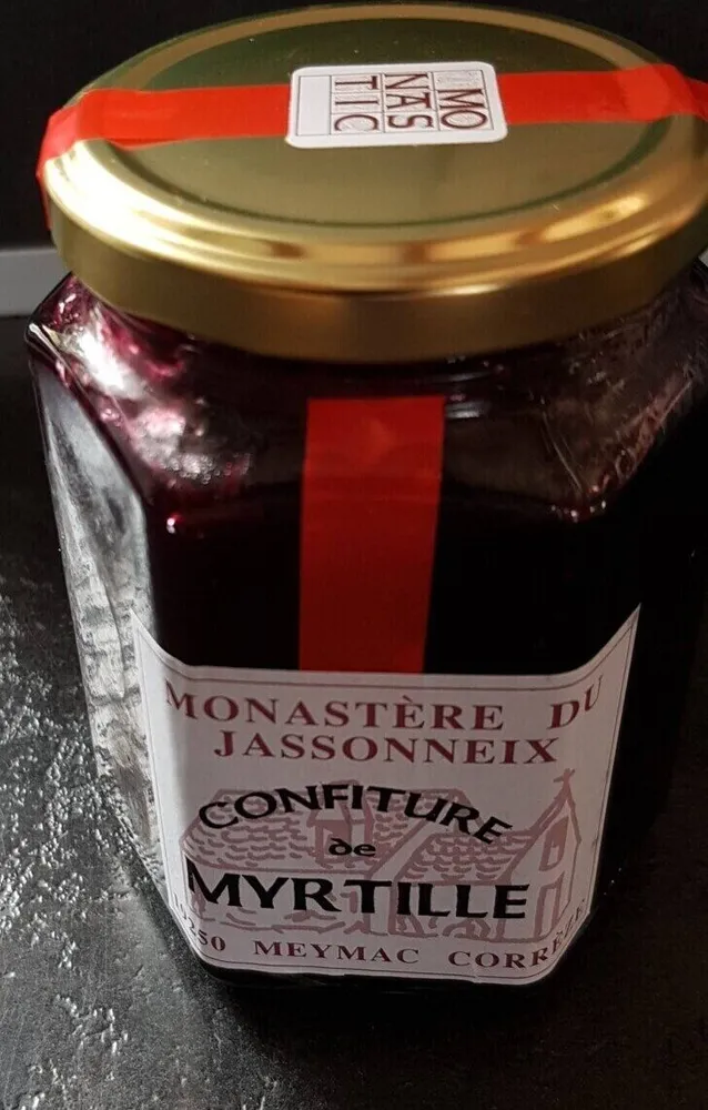 Confiture de myrtilles