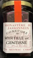 CONFITURE de MYRTILLE et GENTIANE