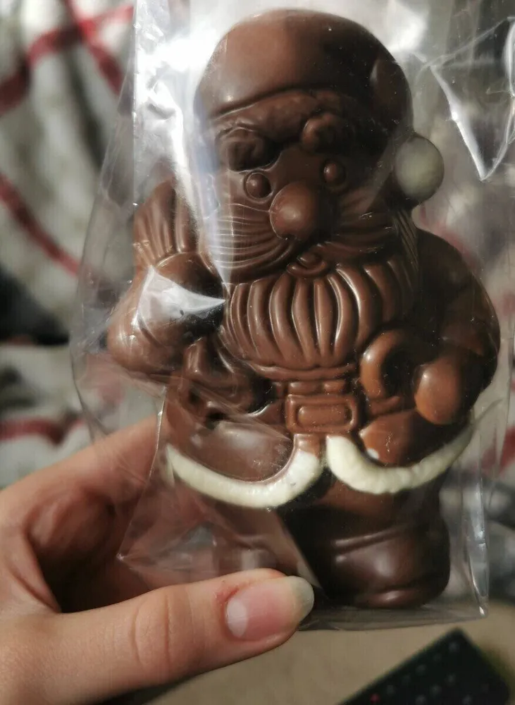 Père Noël au chocolat au lait