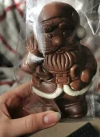 Père Noël au chocolat au lait