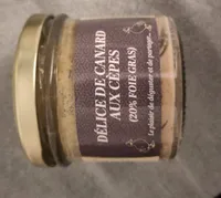 Delices de canard aux cepes