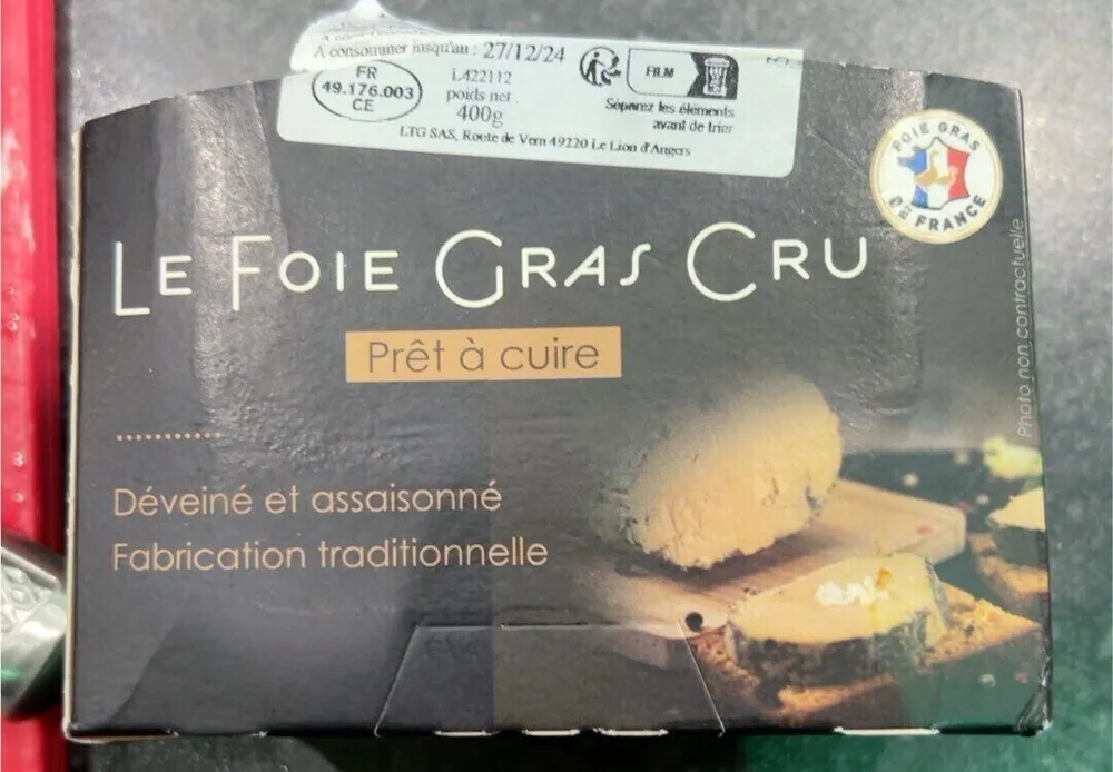 LE FOIE GRAS CRU