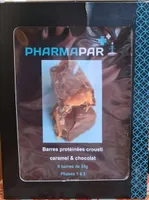 Barres protéinées crousti caramel & chocolat