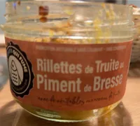 Rillettes de Truite au Piment de Bresse