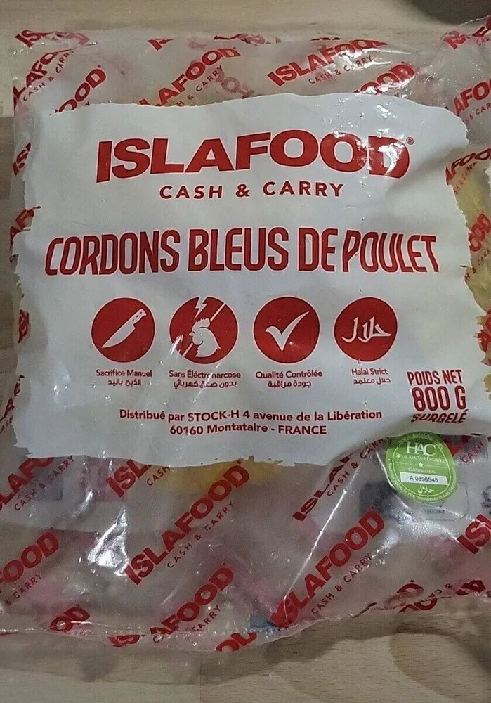 CORDONS BLEUS DE POULET