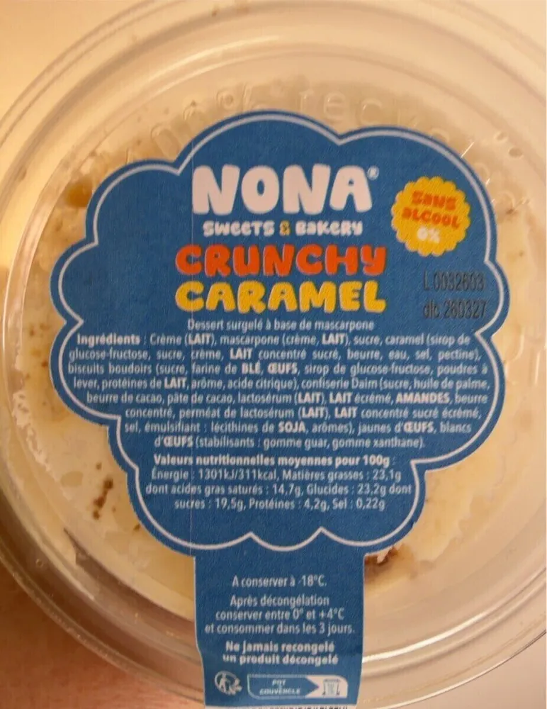 Nona Crunchy caramel