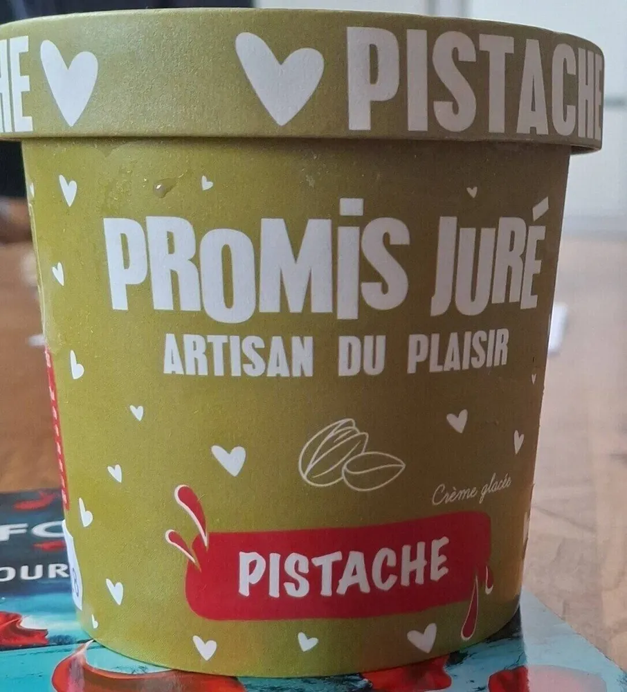 Glace pistache