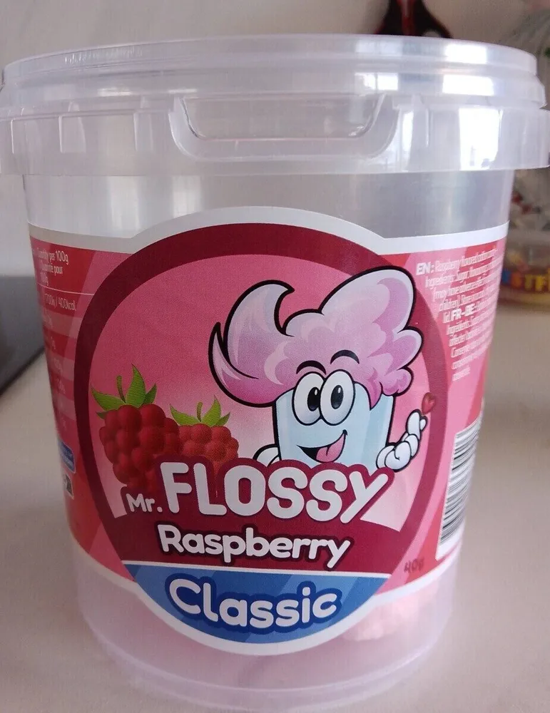 Mr Flossy raspberry classic