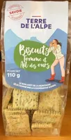 Biscuit Tomme et Ail des ours