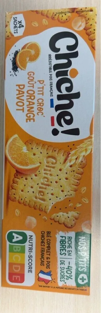 P’tit croc orange pavot
