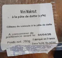 Mini Makrout