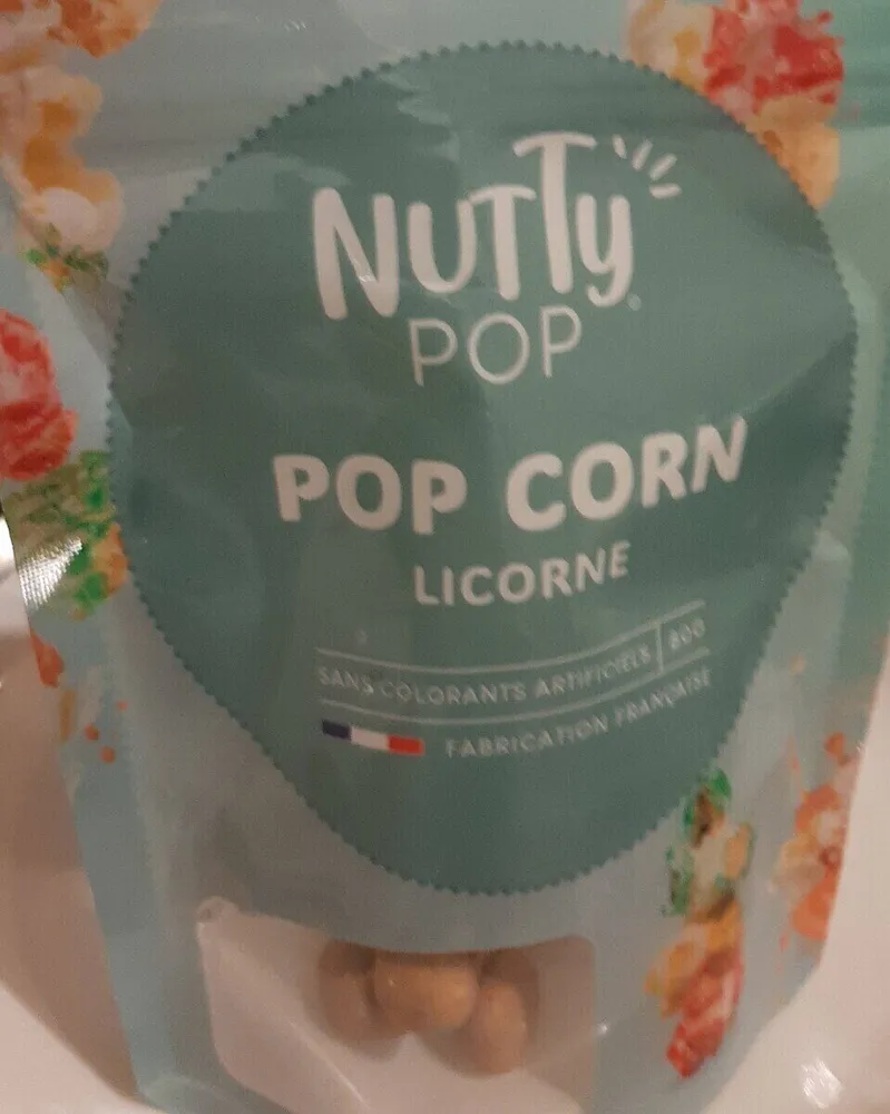 Pop corn Licorne