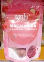 Macadamia chocolat rugby framboise