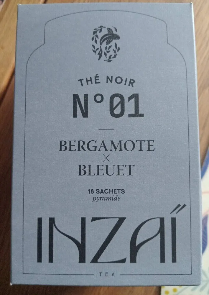 Thé noir N 01 Bergamote et Bleuet