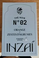 Thé noir orange et zestes d'agrumes