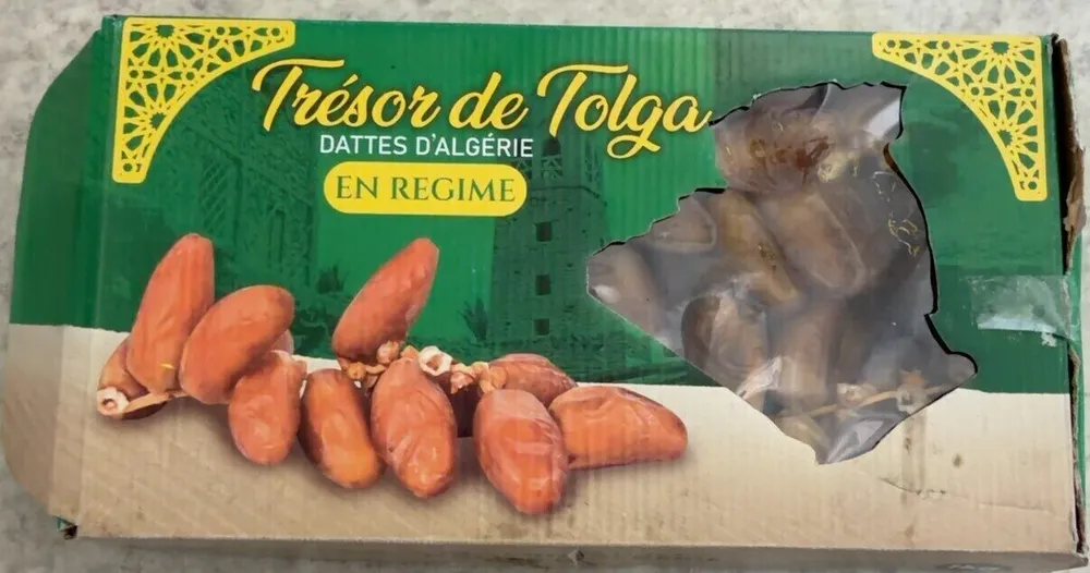 Tresor de tolga dattes d’algerie en regime