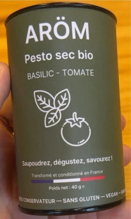 Pesto sec bio - Basilic / tomate