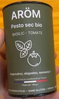 Pesto sec bio - Basilic / tomate