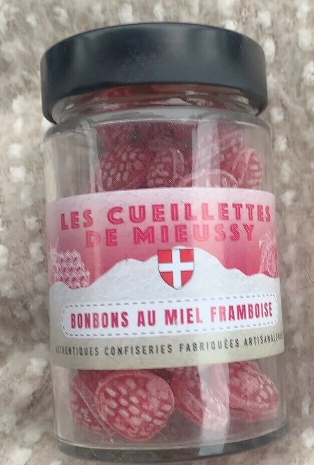 Bonbons au miel framboise