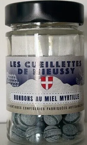 Bonbons au miel myrtille