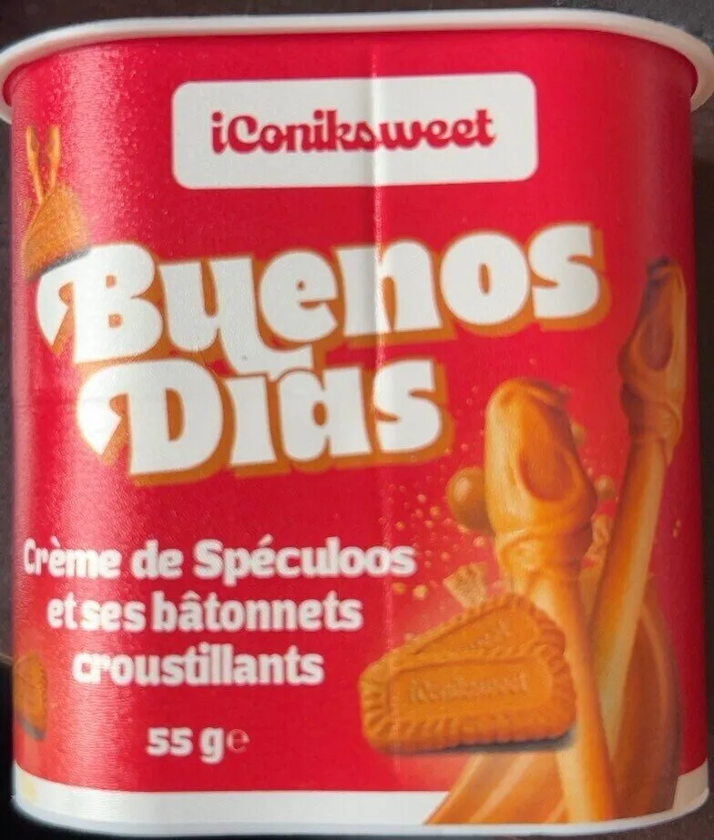 Crème de Spéculoos et ses bâtonnets croustillants