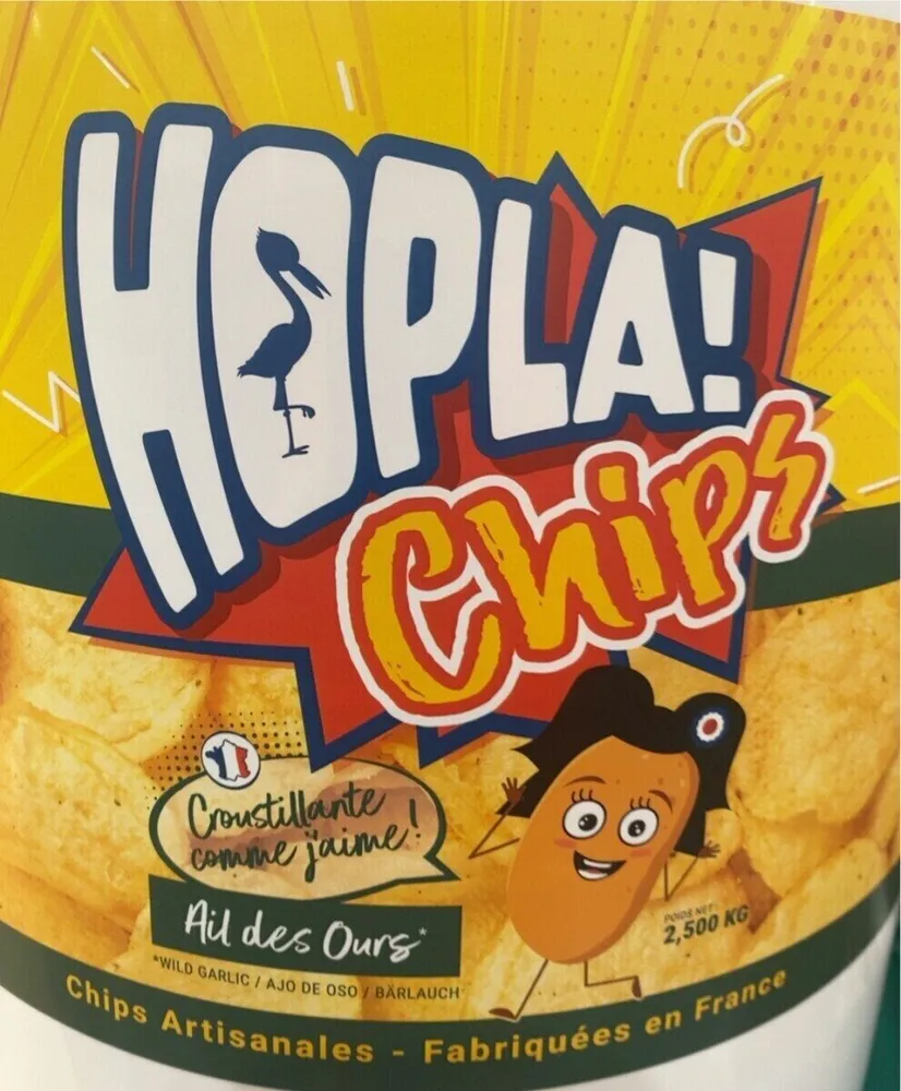Hopla chips ail des ours