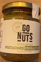 Pâte à tartiner pistaches feuilletine
